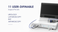 Système d'imagerie endoscopique urologique portable électrique FHD IKEDA YKD-9101 avec caméra laparoscopique CMOS intégrée et moniteur 19 pouces