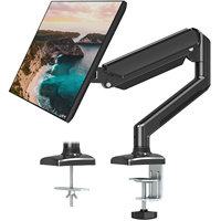 Support d'écran 13-34 pouces Écran réglable à double bras de moniteur Support de moniteur portable