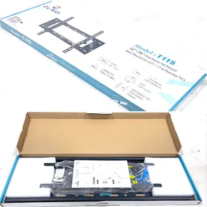 115B fit 32"-70"removable flat sliding wall mount for tv tilt tv mount bracket for hisense