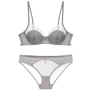 ชุดชั้นในเซ็กซี่ ชุดบราและกางเกงในผ้าไนลอนร้อนแรง ชุดบราและกางเกงในผ้าตาข่าย ชุดบราและกางเกงในผ้าซาติน - Product Image 2