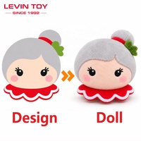 Jouets en peluche personnalisés, Noël, Père Noël, Bonhomme de neige, Renne, Elfe, Ange, OEM ODM, jouets en peluche, cadeaux promotionnels de Noël