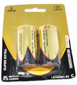 Pile alcaline sans mercure en aluminium format C LR14 UM2 1,5 V pour lampe torche, jouet, télécommande - Offre spéciale - Product Image 5