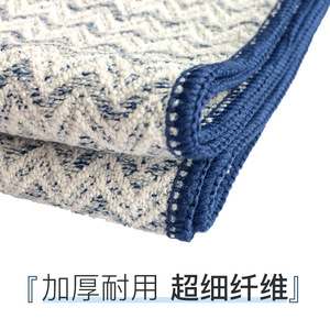 Pineapple Pattern Microfiber Cleaning Cloth Rectangle Kitchen Dishcloth Non Absorbent Stain Remover Towel - Product Image 3