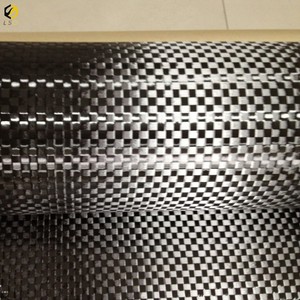 Nuevo 12k Plain 80g 100g 160g 200g Tela de fibra de carbono de remolque de peso ligero con precio bajo - Product Image 5