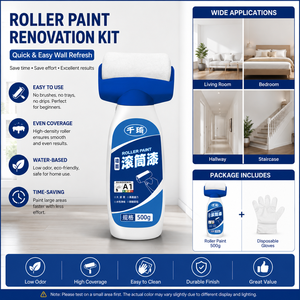 Kit Completo de Renovación con Rodillo de Pintura, Renovación del Hogar Rápida y Fácil - Product Image 1