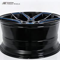 1 pièce, jante forgée polie multi-rayons, 16-20 pouces, 9-10J, 5x112, 5x114.3, 5x120, certifiée TUV pour Ford, GM, BMW, Mercedes