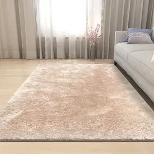 Manufacturers wholesale custom extra large shaggy rug luxury floor polyester rug modern shaggy carpet for living room bedroom