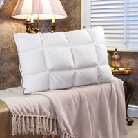 Taie d'oreiller 100% coton biologique de luxe moderne d'hôtel d'enfants d'anti allergie faite sur commande blanche