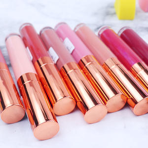 Propre marque en gros végétalien rouge brillant à lèvres examen étanche antiadhésif tasse pas de décoloration brillant à lèvres super mat rouge à lèvres marque privée - Product Image 1