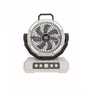 Rechargeable Camping <b>Fan</b> With Power Bank LED Light <b>Portable</b> Clip <b>Fan</b> Outdoor Cooling <b>Fan</b> - Product Image 3