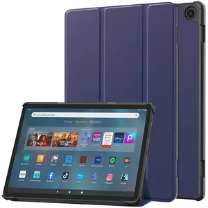 Newest 2023 Smart Flip Leather Tablet Cover Case For Fire Max 11 Protective Sleeve