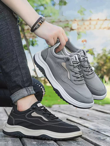 ZZH XZ156 Nouvelles chaussures décontractées pour hommes, rehaussantes et amincissantes, allongeant les lignes des jambes - Product Image 4