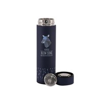 Bouteille d'eau isotherme à double paroi en acier inoxydable 304, 500 ml, avec logo personnalisé, écologique, sans BPA, style américain, 6-12 heures