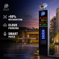 Système de gestion de l'accès des véhicules avec distributeur de tickets, imprimante de reçus et borne d'entrée pour machine de stationnement intelligente