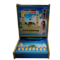 Machine de jeu d'arcade classique à monnayeur pour comptoir, avec prise en charge des langues espagnole et japonaise, conception multifonction durable