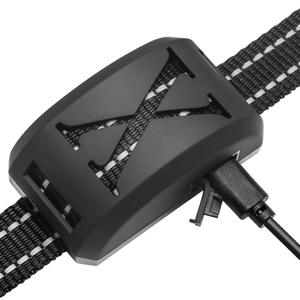 2025 Neues 2-in-1-Trainingshalsband für elektrische Hunde zäune Drahtloses Haustier-Containment-System mit Fernbedienung aus strap azier fähigem Kunststoff - Product Image 6