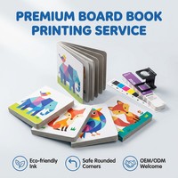 Service d'Impression de Livres Cartonnés Personnalisés et Réutilisables pour Enfants à la Demande