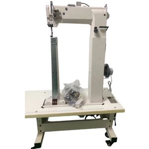 Macchina da cucire industriale a braccio lungo 8703 a <span class=keywords><strong>colonna</strong></span> quadrata alto braccio lungo post-letto borsa in pelle macchina da cucire - Product Image 6