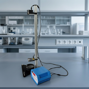 Appareil de chute libre en métal bleu CISCO CISCO-4701, équipement de laboratoire de physique éducatif pour usage scolaire - Product Image 1