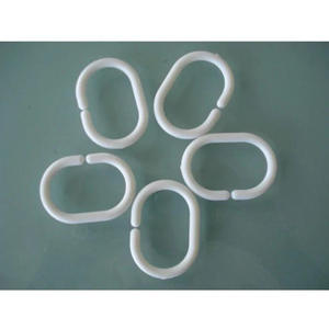 Rideau de douche de salle de bain imperméable en PEVA avec aimant, couleur blanc pur, doublure de rideau de douche - Product Image 6