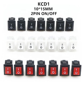 गर्म बिक्री छोटे kcd1 घुमाव स्विच 2pin 3A 250V/6A 125V मिनी पर-बंद KCD1-101 घुमाव स्विच - Product Image 5