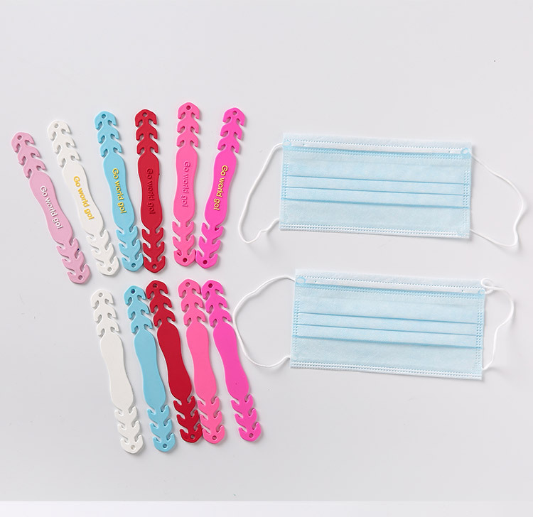 Лидер продаж, аксессуары в маске, регулируемый удлиненный зажим для ушей, регулируемый крючок, силиконовая пряжка в маске