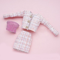 Poupée de 30 cm, ensemble de 3 pièces, mode quotidienne, petit costume parfumé