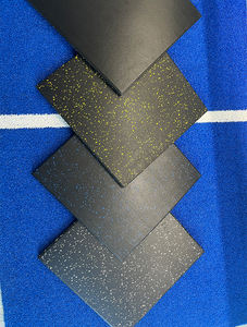 미끄럼 방지 충격 흡수 실내 야외 체육관 고무 매트 SBR + EPDM 소재 Henghui 스포츠 브랜드 Shore35 경도 - Product Image 3