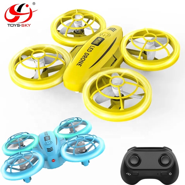 New Uav 360 Stunt Roll Classic 2.4G Cool Led Flashing Light Remote Control RC Mini Toy Drones Toy for Kids Christmas Gift