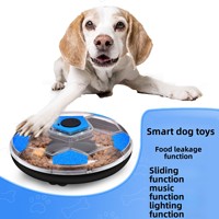 Jouet interactif pour chien avec distributeur de nourriture coulissant et musique, jouet indestructible pour cacher des friandises, pour l'amusement quotidien des chiens