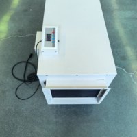 Déshumidificateur industriel intelligent encastré au plafond 90L/jour, débit d'air 900m³/h, 220V, 10-95% HR pour entrepôts, usines et espaces commerciaux