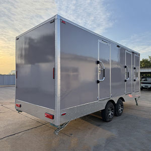 Toilettes mobiles de luxe écologiques et durables en acier inoxydable, installation facile, accès pour personnes à mobilité réduite, toilettes extérieures VIP - Product Image 3