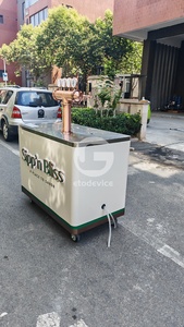 Carrito Móvil Metálico Multifuncional para Exteriores Etodevice, para Alquiler en Bodas, Fiestas de Cumpleaños, Carrito de Helados y Dulces, Portátil - Product Image 4