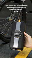 Démarreur de batterie multifonction haute puissance 8000 mAh avec compresseur d'air 150 psi et pompe à pneus, courant de crête 1000 A, anti-étincelles pour voiture