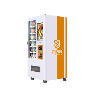 JSK Snack Vending Machine 10,1 polegadas Touch Screen Vending Machine Qr Pay E Scanner Para O Sudeste Asiático