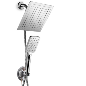 Offre Spéciale : Ensemble <span class=keywords><strong>Douche</strong></span> Pluie et Douchette à Main Ultra-Luxe en Laiton 9 pouces avec Robinets Électriques, Finition Polie - Product Image 5