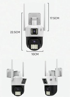 Good Quality Wireless Wifi Outdoor Connected to Mobile Phone Home Security Cctv Camera