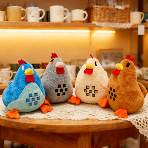 Juguete de Peluche de Pollo de <span class=keywords><strong>Stardew</strong></span> <span class=keywords><strong>Valley</strong></span>, Adorable Peluche de Animal de Pollo Suave, Regalo de Cumpleaños para Niños, Juguete de Compañía Reconfortante - Product Image 2