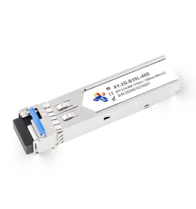 2.5G Bidi 40KM 1310nm 1550nm LC DDM Optical Transceiver SMF SFP Module Compatible With All Mainstream Brands