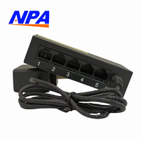 Switch Ethernet de bureau métallique empilable 5 ports 10/100 Mbps avec QoS, Plug & Play pour la maison, le bureau et les caméras IP, capacité de commutation 1,0 Gbit/s, en stock