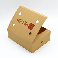 Cajas Ecológicas y Económicas para Pollo Asado y Frito, Cajas de Papel Personalizadas para Aperitivos, Comida para Llevar, Empaque Rápido