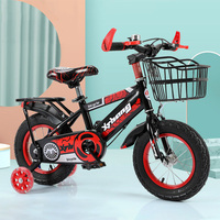 Vélo pour enfants à 4 roues, vélo à pédales ordinaire, petit vélo pour filles, joli vélo pour enfants