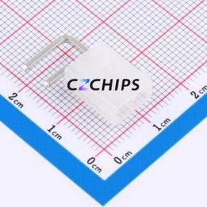 X9357WR-2x01-N2SN Wire-to-Board Pin Header Bent Lead Through Hole,P=4.2mm Connector 2x1P 4.2mm Right Angle Insert 2P - Product Image 1