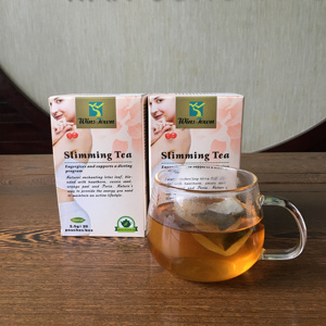 Tùy chỉnh chế độ ăn uống Skinny Trà thảo dược nhà sản xuất winstown đại tràng làm sạch dạ dày Detox Moringa Lá Sen Trà - Product Image 3