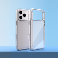 Coque de téléphone antichoc en acrylique haute transparence 2,5 mm pour iPhone 17 16 15 Pro Max – Prix de gros AK