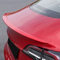 Becquet arrière slim brillant de haute qualité pour Tesla, accessoire pour malle, becquet arrière, haute Performance