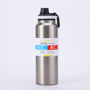 <span class=keywords><strong>Botella</strong></span> de Agua de Acero Inoxidable Aislada y Hermética de 600 ml, 800 ml y <span class=keywords><strong>1</strong></span> <span class=keywords><strong>litro</strong></span>, Termo para Gimnasio, Viajes y Senderismo - Product Image 6