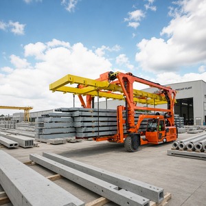 Grúa pórtico robusta de 120 toneladas con ruedas de caucho, 25 m de alcance, eléctrica o diésel, para elevación en astilleros, servicio OEM disponible - Product Image 1