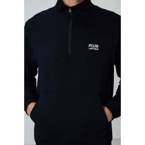 Conjunto Deportivo Air Jones Herbert para Hombre, Cuello Alto, Azul Marino, Mezcla de Algodón, Poliéster y Elastano para Ropa Casual y Deportiva - Product Image 5