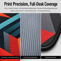 Alas Meja Berlisensi XXL Custom Full Print Mouse Pad untuk Penggemar Anime Esports Setup Alas Karet Anti Selip dari Ujung ke Ujung OEM